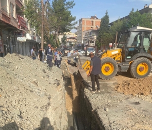 Çermik’te iki mahallenin altyapı sorunu çözüldü